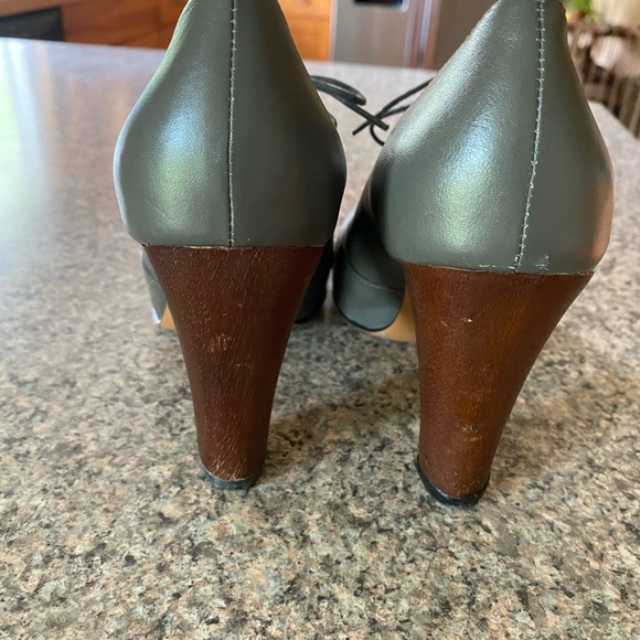 UrbanOutfitters SQUAREDTOE sz7.5 oxford booties - Picture 5 of 6